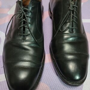 ALLEN EDMONDS  FIFTH AVENUE OXFORD BLACK SHOES 41399 Size 12